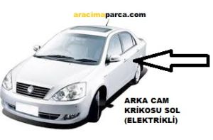 FC ARKA CAM KRİKOSU SOL ELEKTİRİKLİ